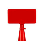 Message Plate for Traffic Cone