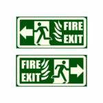 Fire Exit Signage Board
