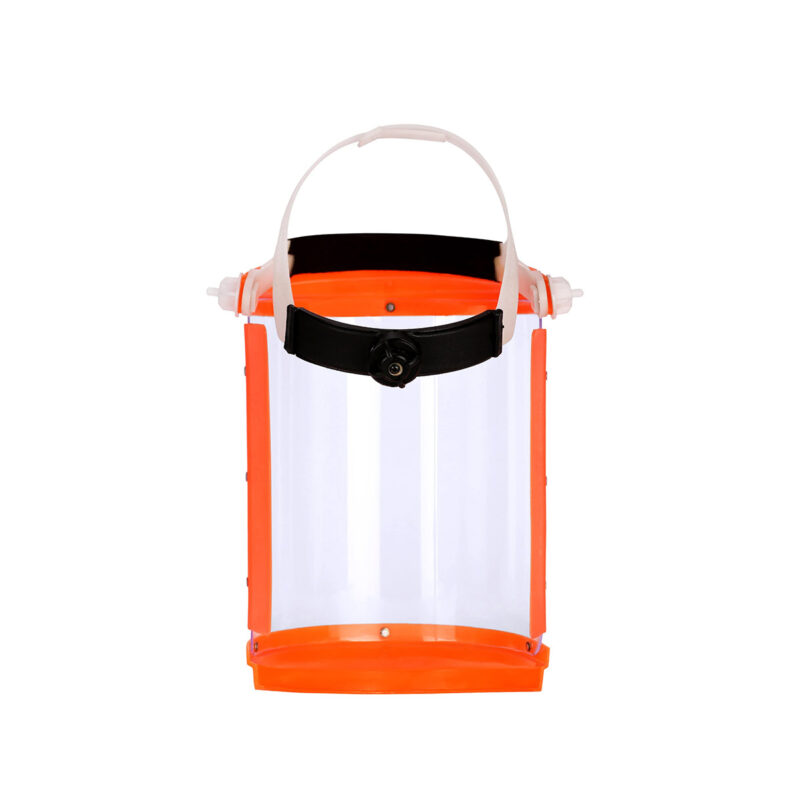 Face Shield with Ratchet Adjustment