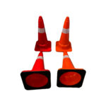 Rubber Base Traffic Cone