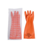 Industrial Orange Or White Rubber Hand Gloves Special Medium Thick Quality Marked 1