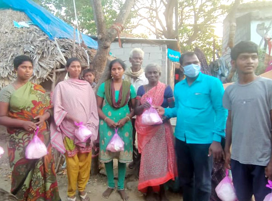 Relief Work enfc india 01