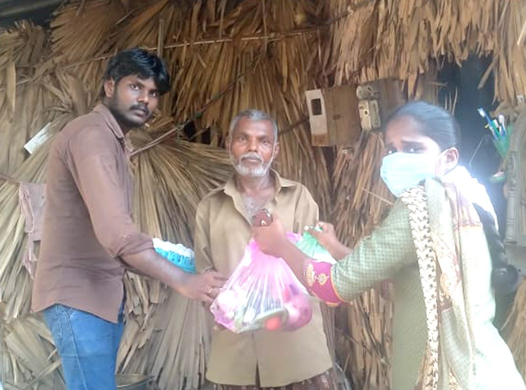Relief Work enfc india 06
