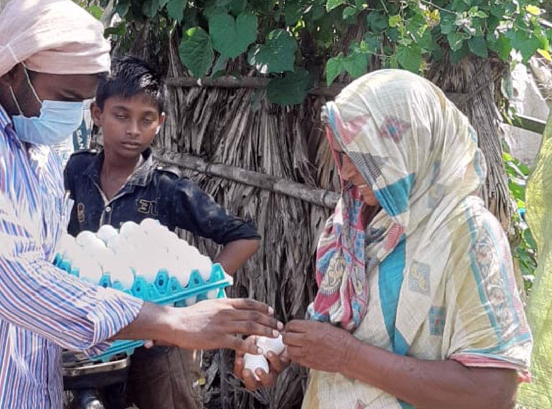 Relief Work enfc india 07