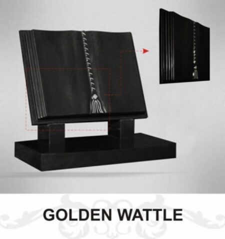Ogee Granite Book and Heart 07
