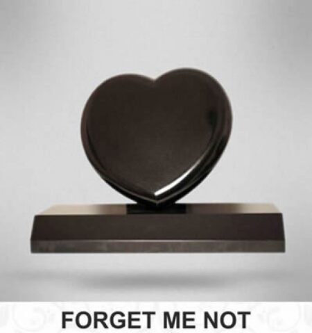 Ogee Granite Book and Heart 14