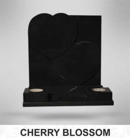 Ogee Granite Cremation and Vase 01