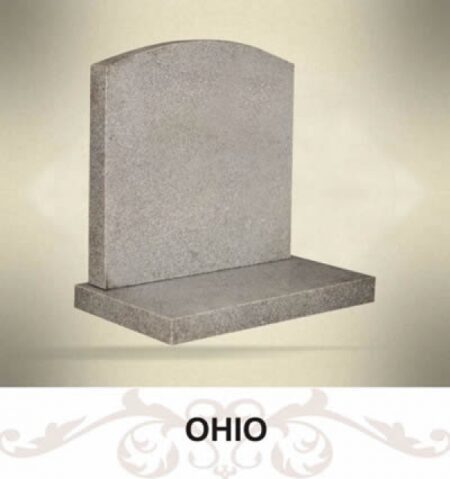 Ogee Granite Cremation and Vase 04