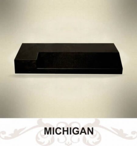 Ogee Granite Cremation and Vase 07